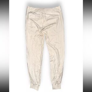 Vince Cream Dress Ankle Joggers Pants Viscose Sz 8